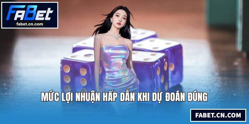 Mức lợi nhuận hấp dẫn khi dự đoán đúng